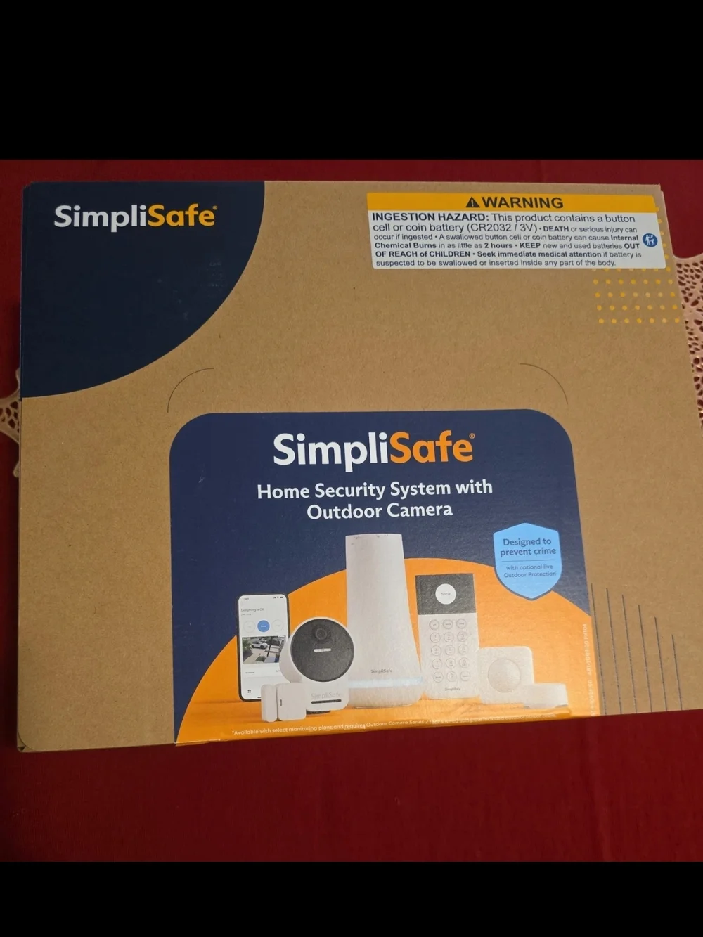 SimpliSafe 12pc Security System with Outdoor Camera !!NEW SEALED NO CONTRACTS!!!